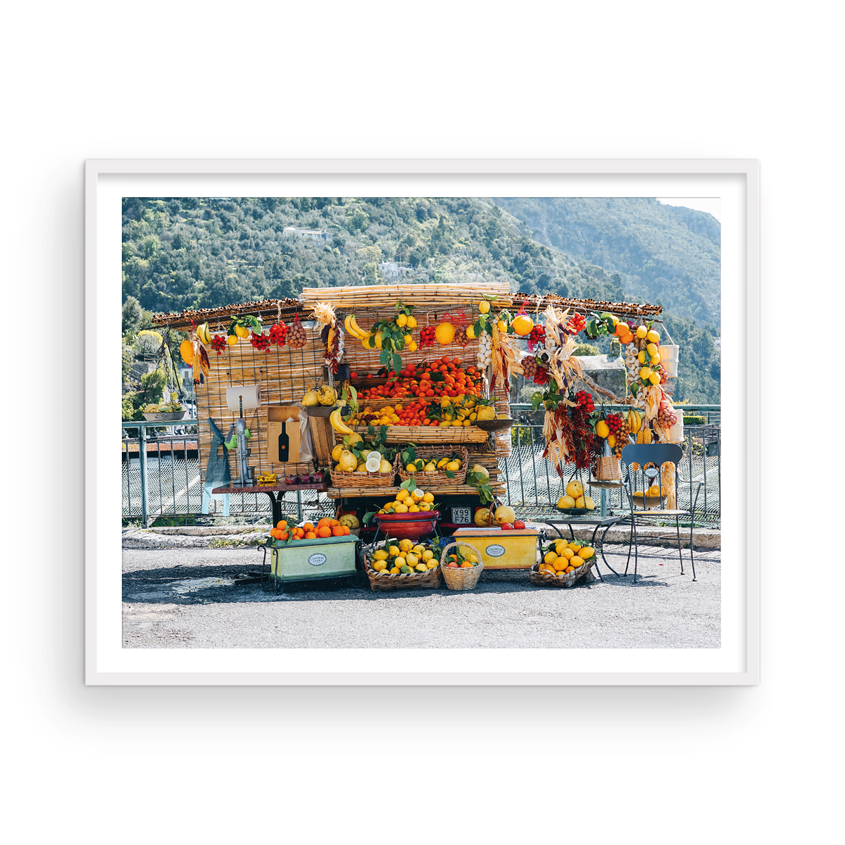 Amalfi Coast Fruit Stand