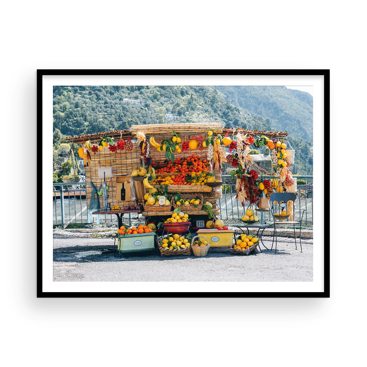 Amalfi Coast Fruit Stand