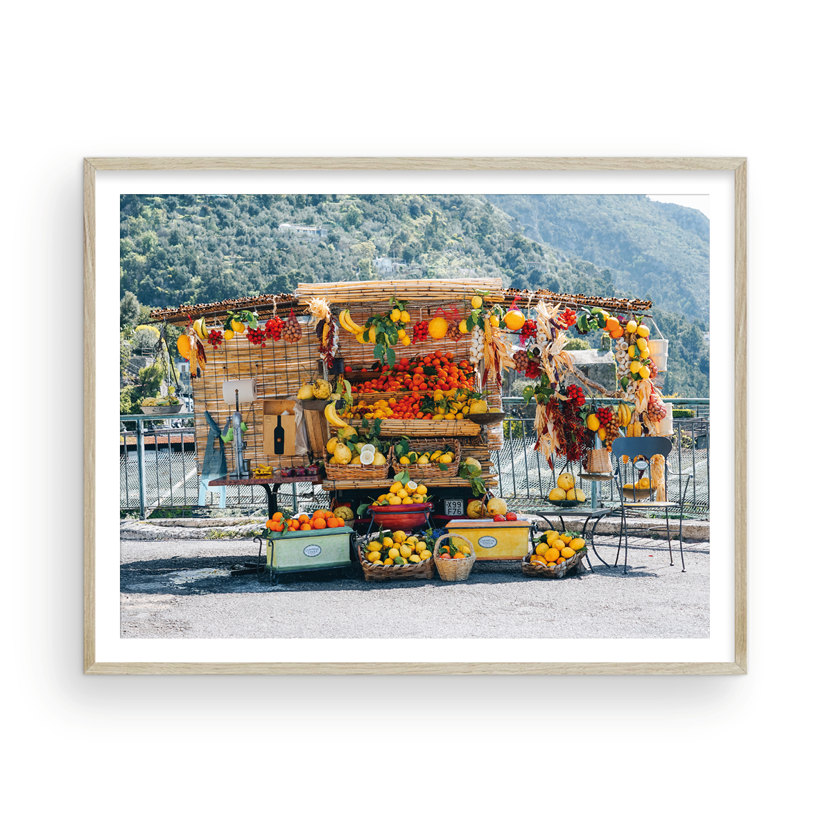 Amalfi Coast Fruit Stand