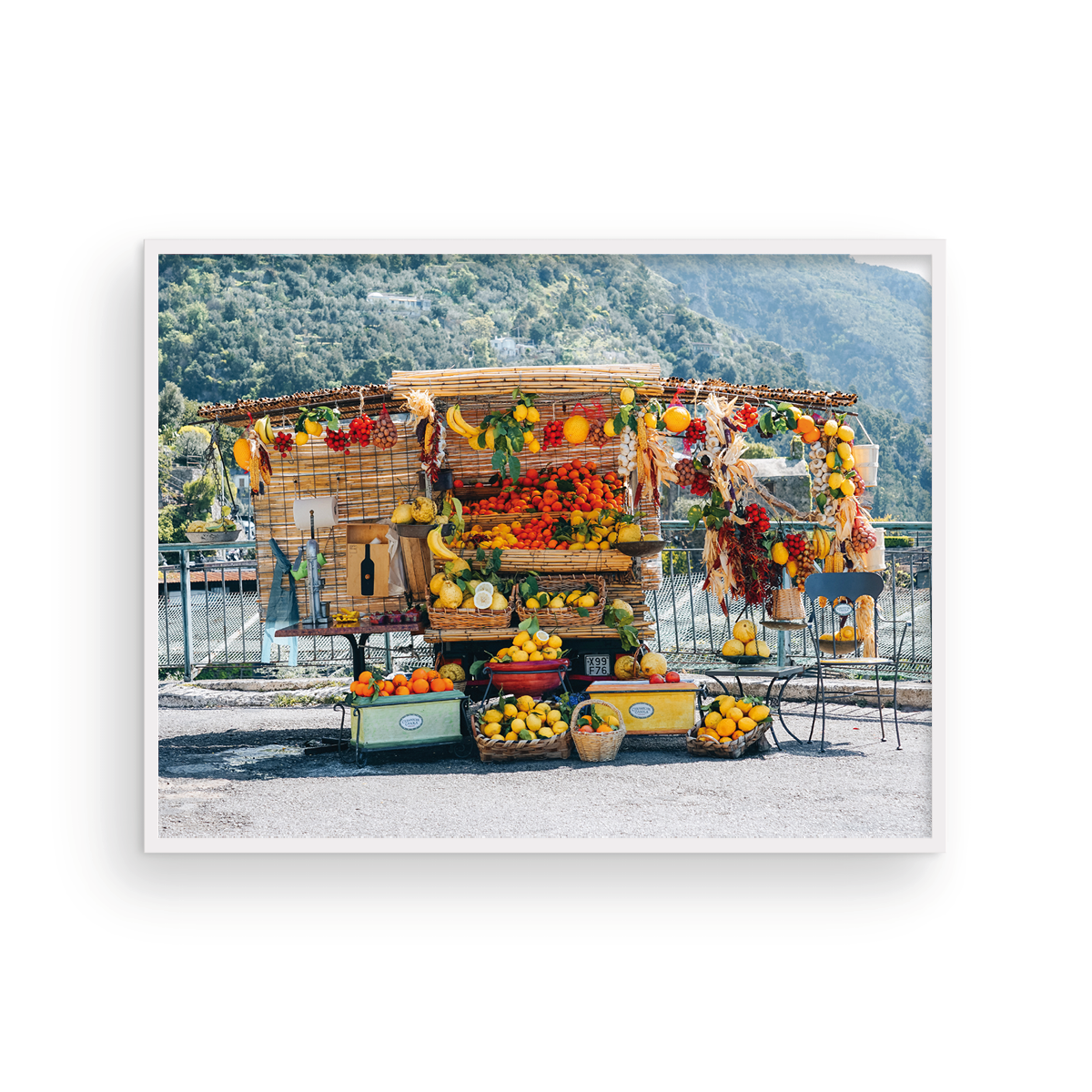 Amalfi Coast Fruit Stand