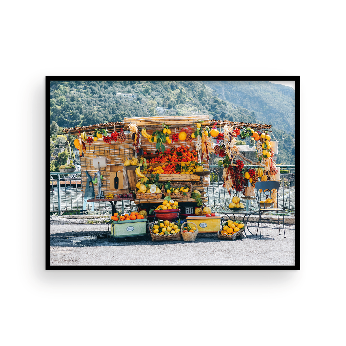 Amalfi Coast Fruit Stand