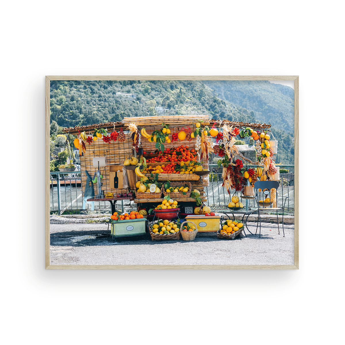 Amalfi Coast Fruit Stand